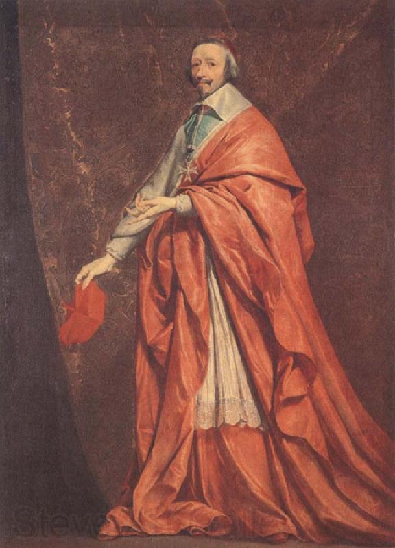 Philippe de Champaigne Cardinal Richelieu Spain oil painting art